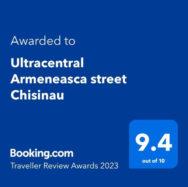 Ultracentral Armeneasca Street Kisinyov Kültér fotó